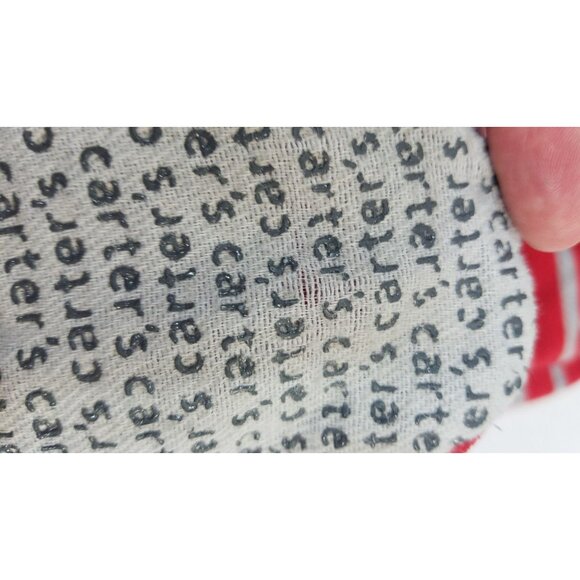 Carters Just One You Footed Pajamas 2T Lot of 3 Moose Red Plaid Sleeper - Picture 9 of 16